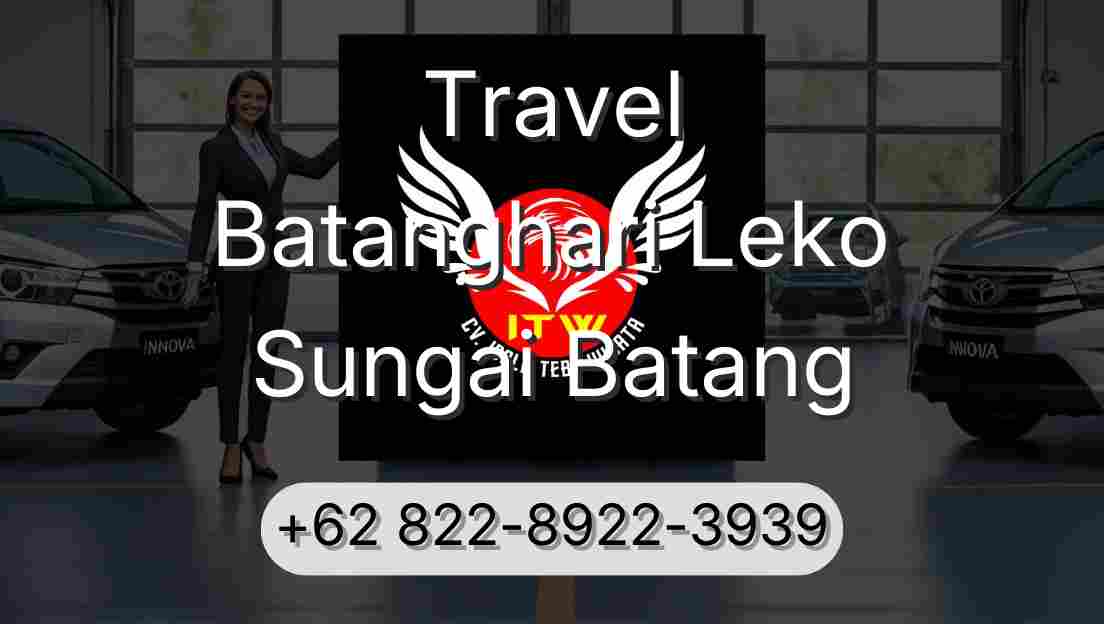 Travel Batanghari Leko Sungai Batang