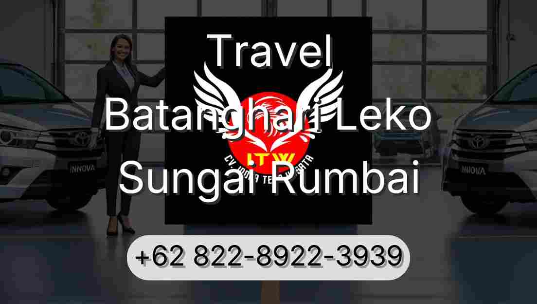 Travel Batanghari Leko Sungai Rumbai