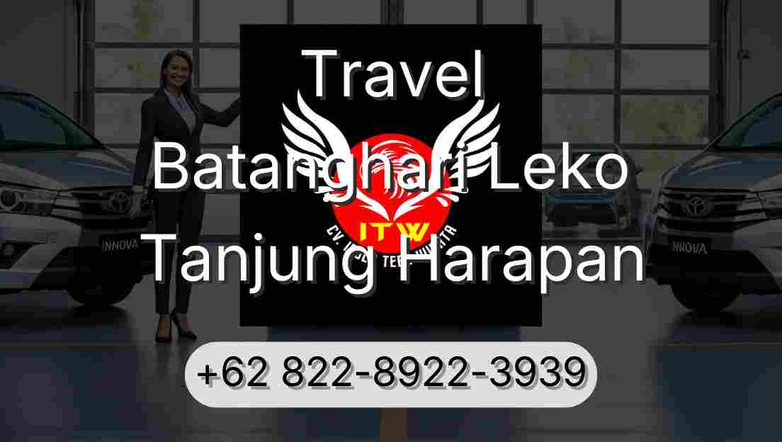 Travel Batanghari Leko Tanjung Harapan
