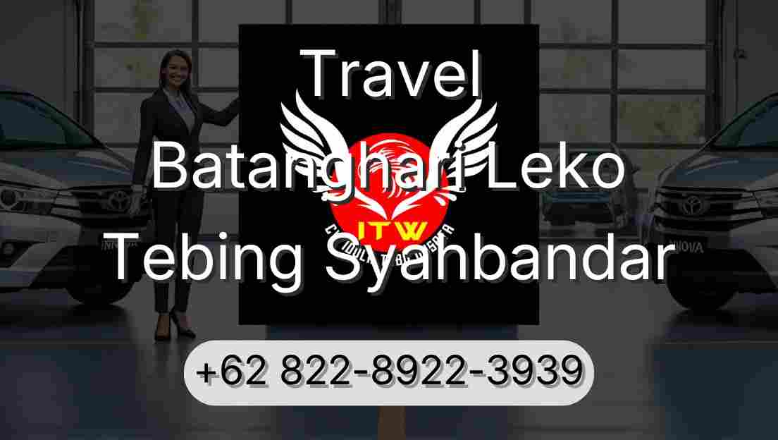 Travel Batanghari Leko Tebing Syahbandar