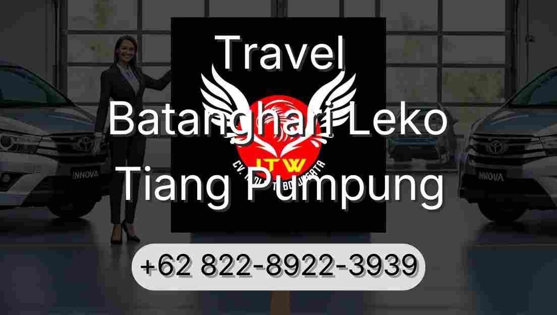 Travel Batanghari Leko Tiang Pumpung