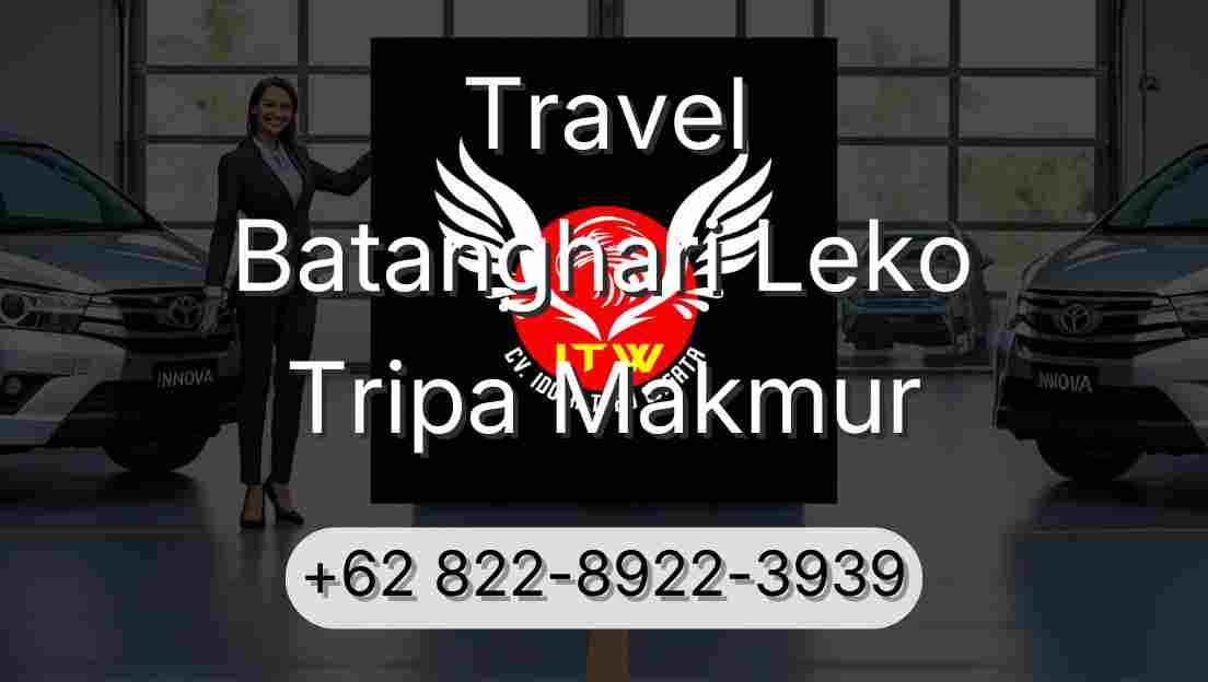 Travel Batanghari Leko Tripa Makmur