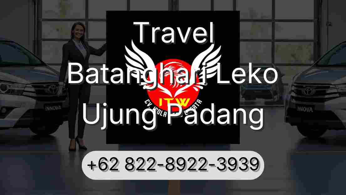 Travel Batanghari Leko Ujung Padang