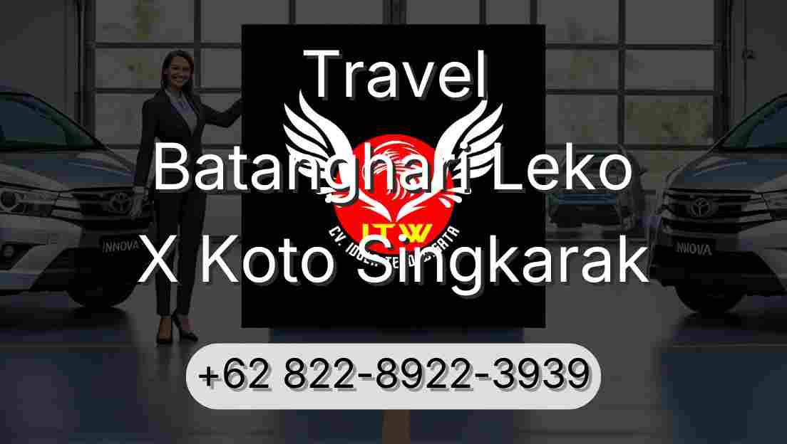 Travel Batanghari Leko X Koto Singkarak
