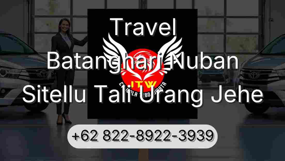 Travel Batanghari Nuban Sitellu Tali Urang Jehe