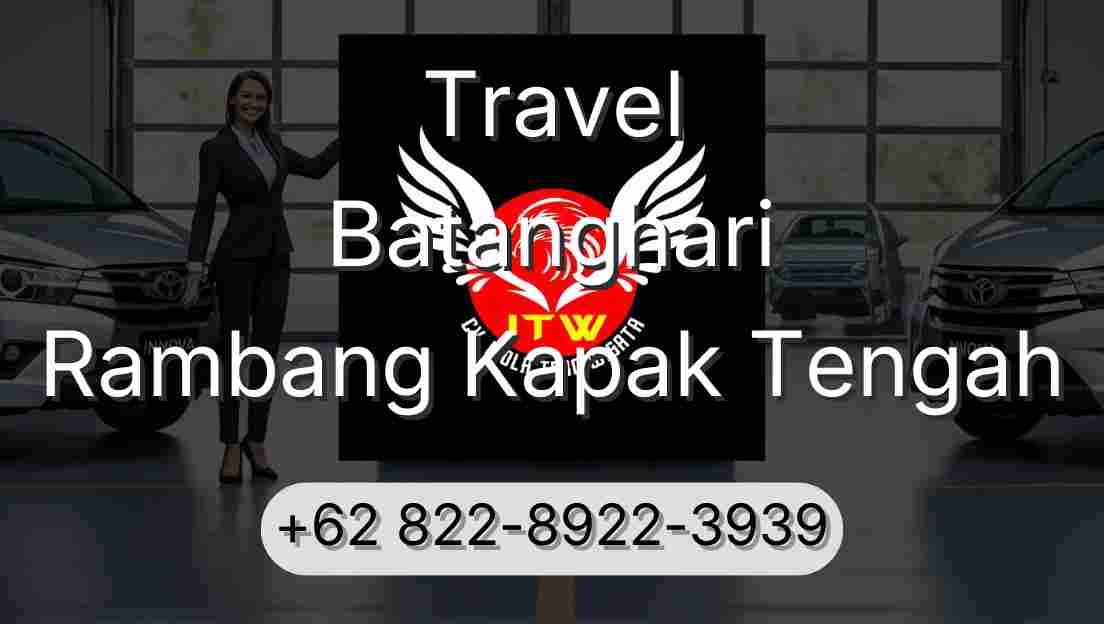 Travel Batanghari Rambang Kapak Tengah