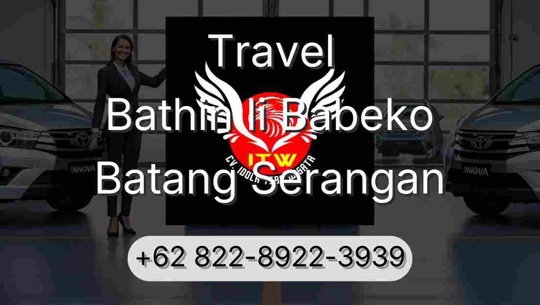 Travel Bathin Ii Babeko Batang Serangan