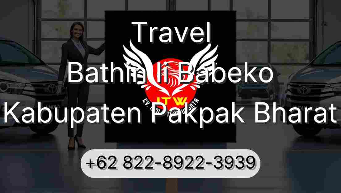 Travel Bathin Ii Babeko Kabupaten Pakpak Bharat