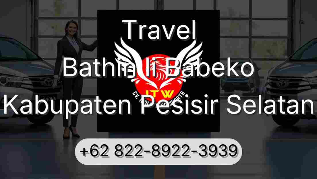 Travel Bathin Ii Babeko Kabupaten Pesisir Selatan