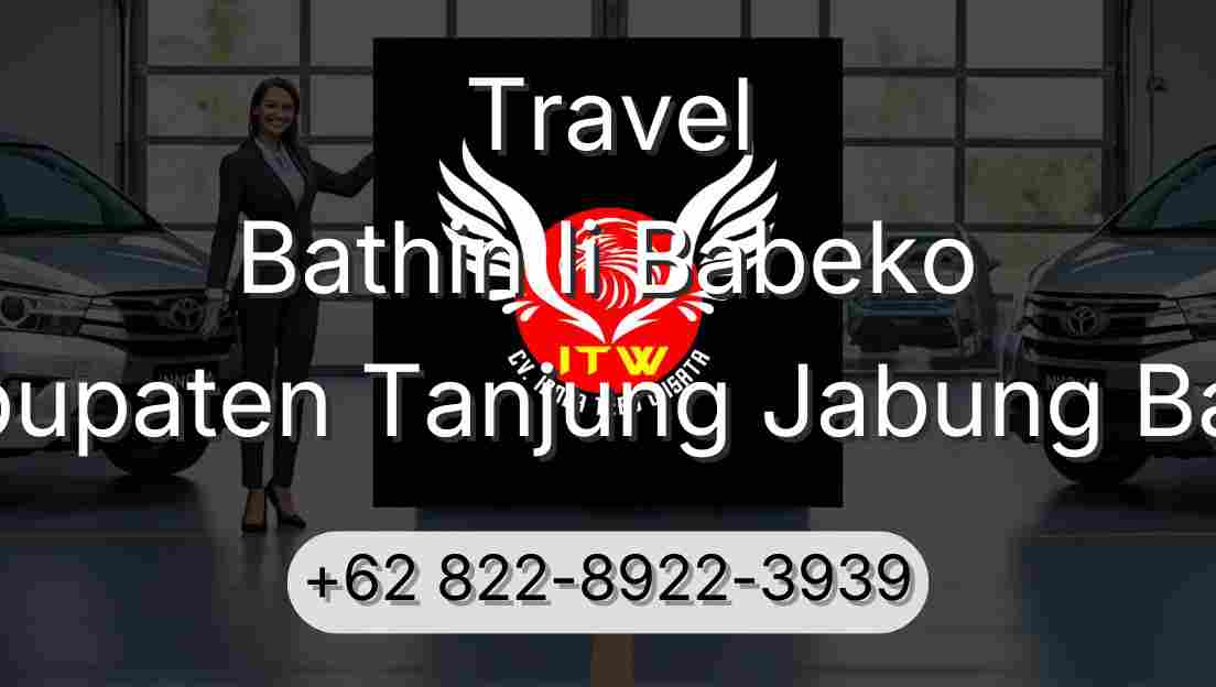 Travel Bathin Ii Babeko Kabupaten Tanjung Jabung Barat