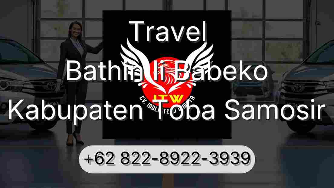 Travel Bathin Ii Babeko Kabupaten Toba Samosir