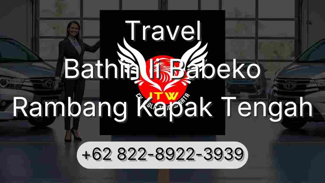 Travel Bathin Ii Babeko Rambang Kapak Tengah