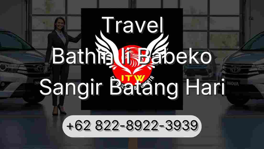 Travel Bathin Ii Babeko Sangir Batang Hari