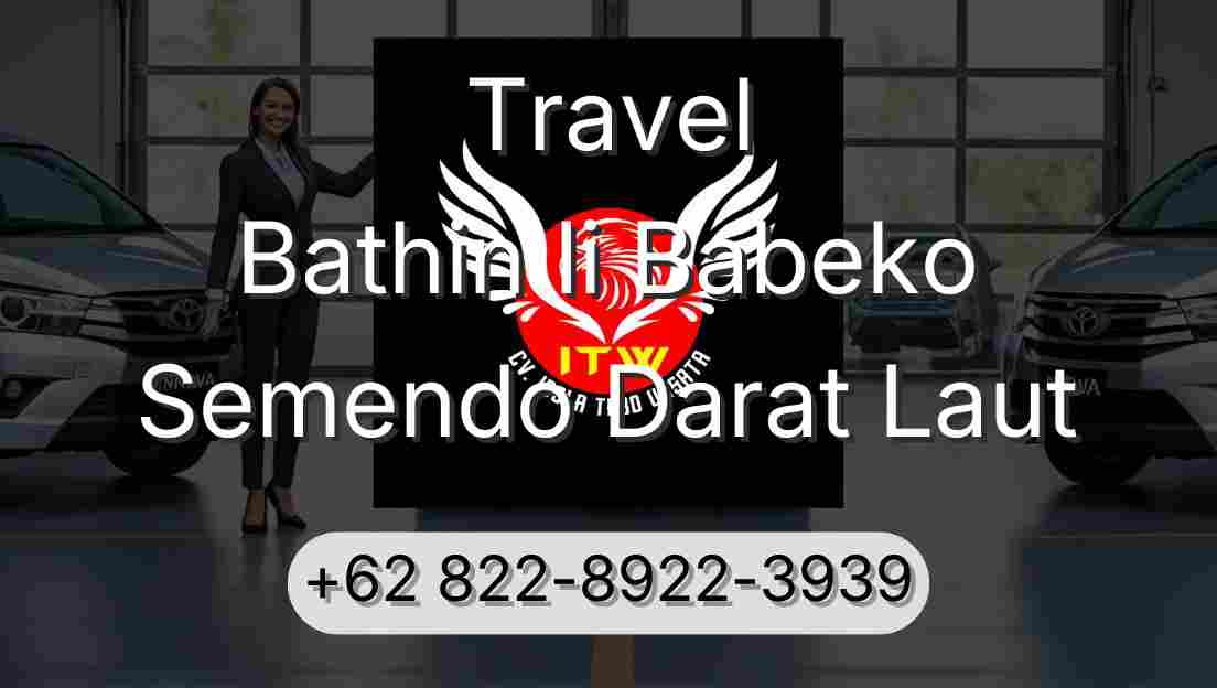 Travel Bathin Ii Babeko Semendo Darat Laut