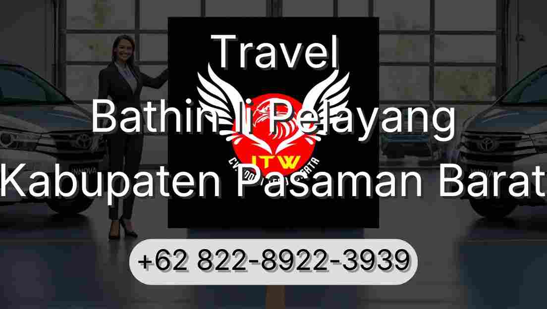 Travel Bathin Ii Pelayang Kabupaten Pasaman Barat
