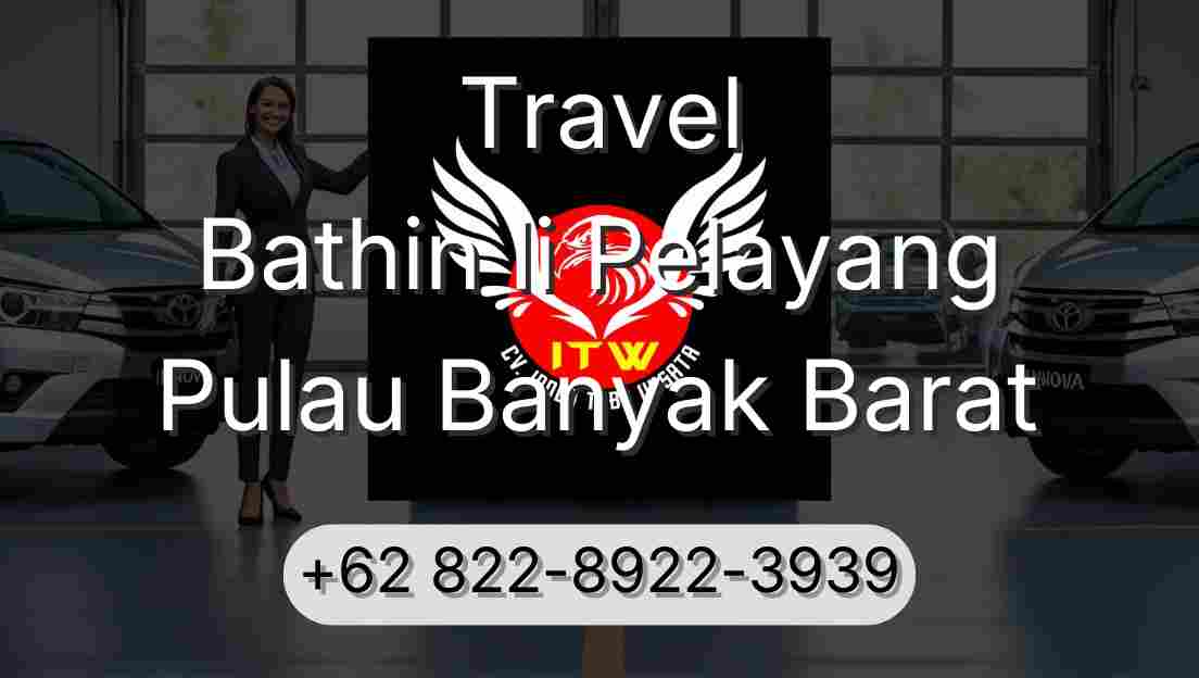 Travel Bathin Ii Pelayang Pulau Banyak Barat