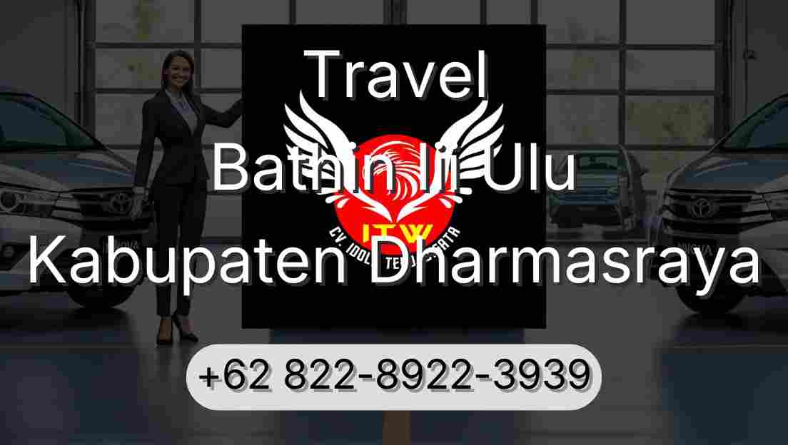 Travel Bathin Iii Ulu Kabupaten Dharmasraya