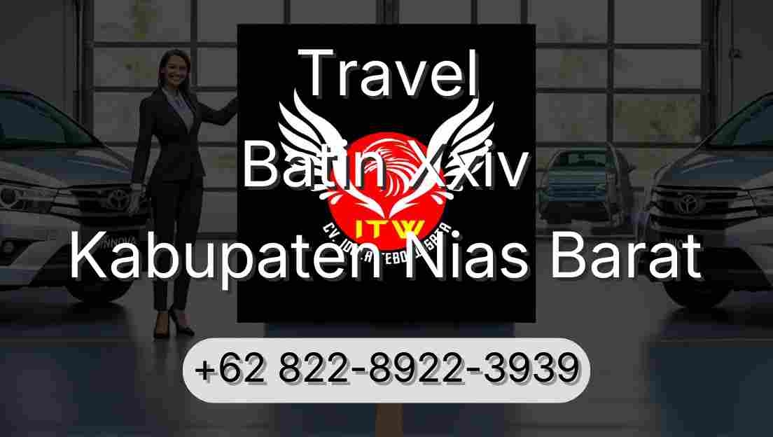 Travel Batin Xxiv Kabupaten Nias Barat