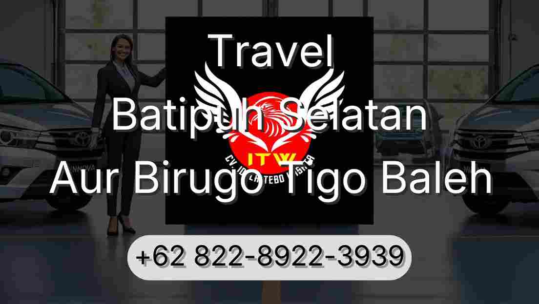 Travel Batipuh Selatan Aur Birugo Tigo Baleh