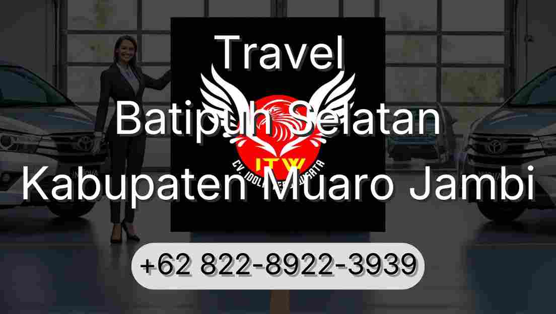 Travel Batipuh Selatan Kabupaten Muaro Jambi