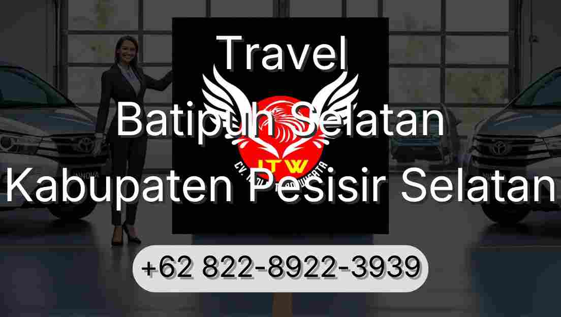 Travel Batipuh Selatan Kabupaten Pesisir Selatan