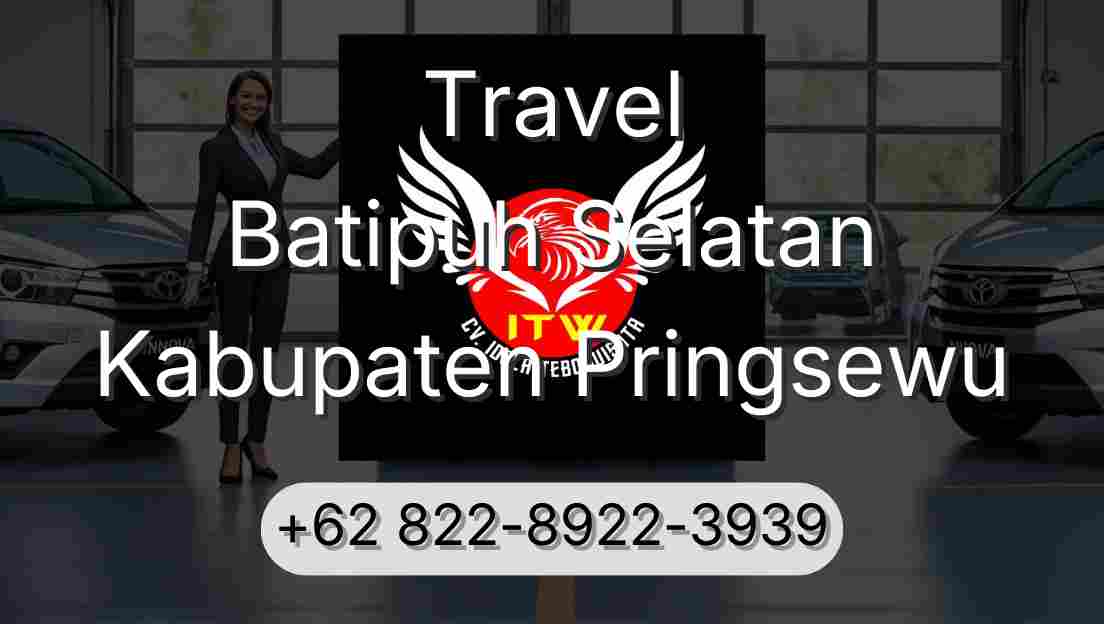Travel Batipuh Selatan Kabupaten Pringsewu