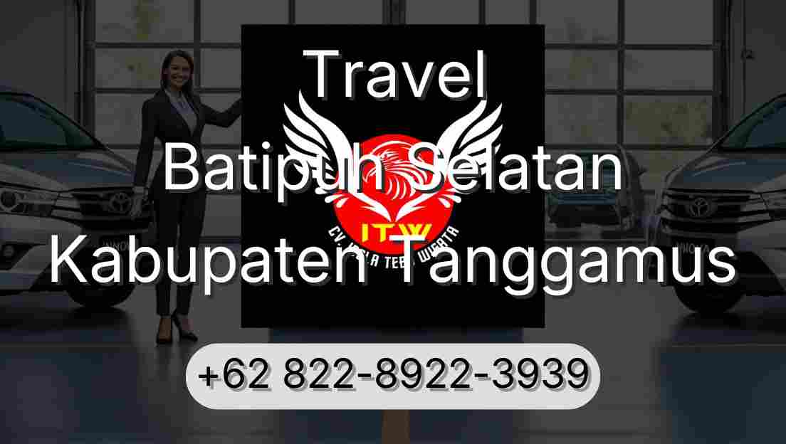 Travel Batipuh Selatan Kabupaten Tanggamus