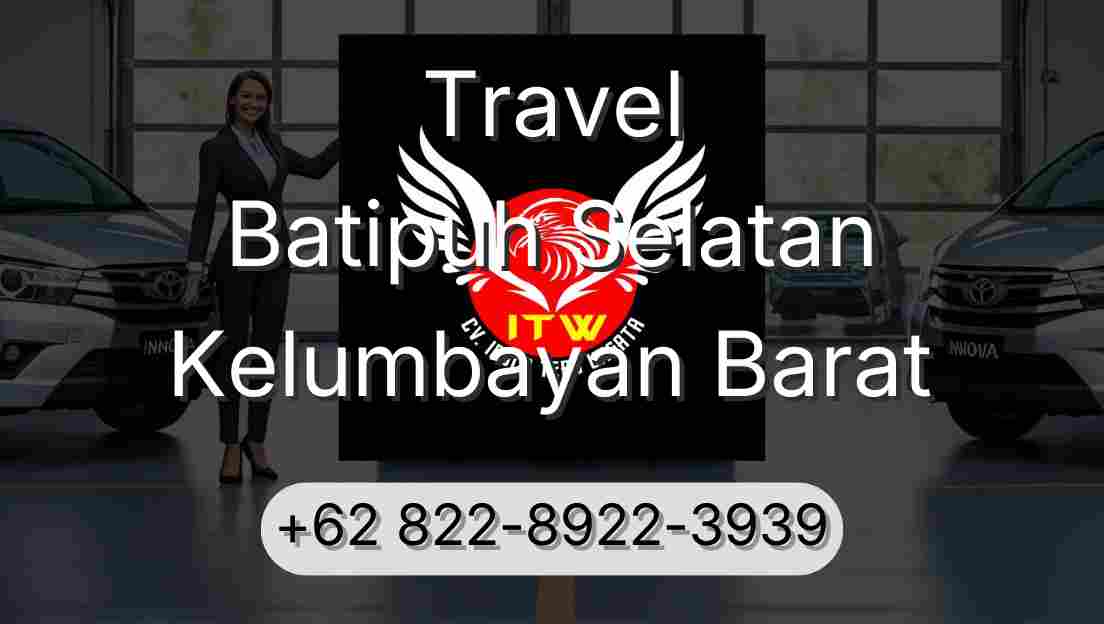 Travel Batipuh Selatan Kelumbayan Barat