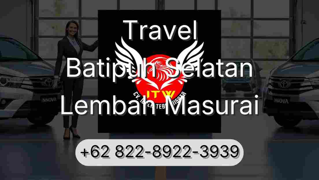 Travel Batipuh Selatan Lembah Masurai