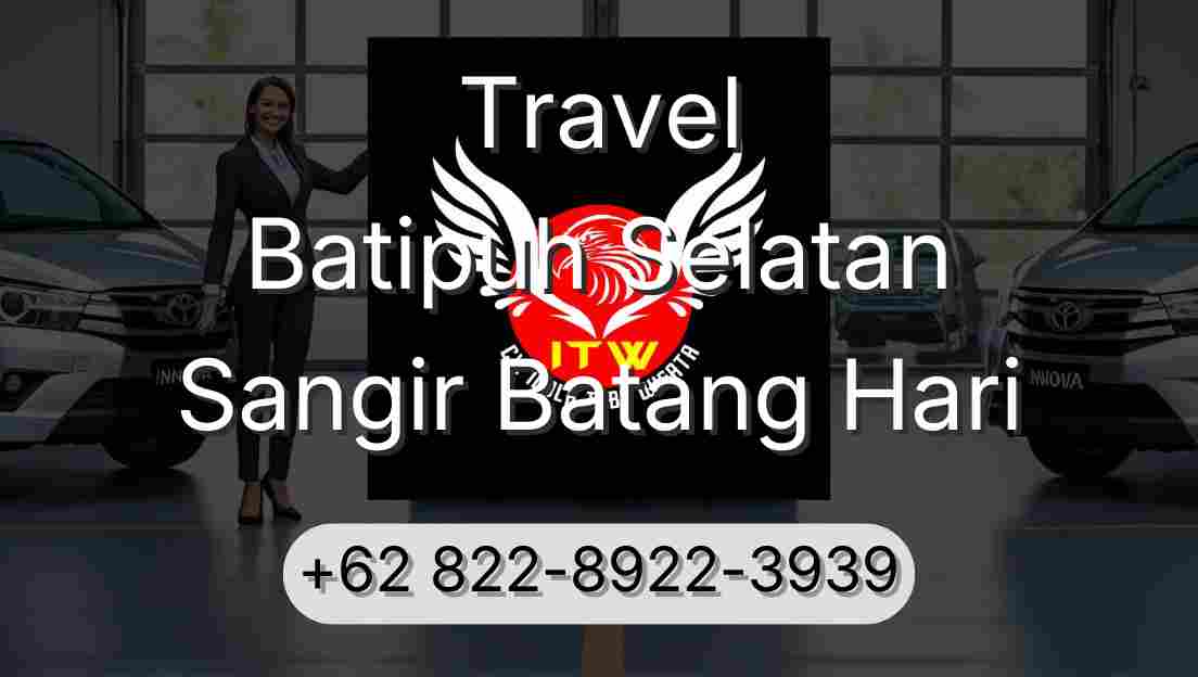 Travel Batipuh Selatan Sangir Batang Hari