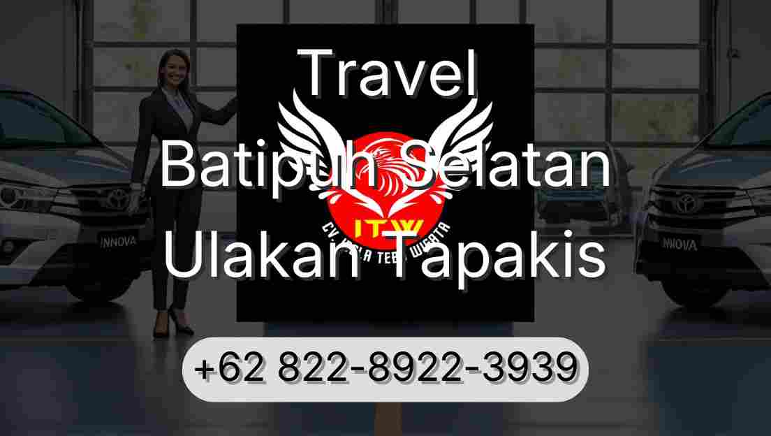 Travel Batipuh Selatan Ulakan Tapakis