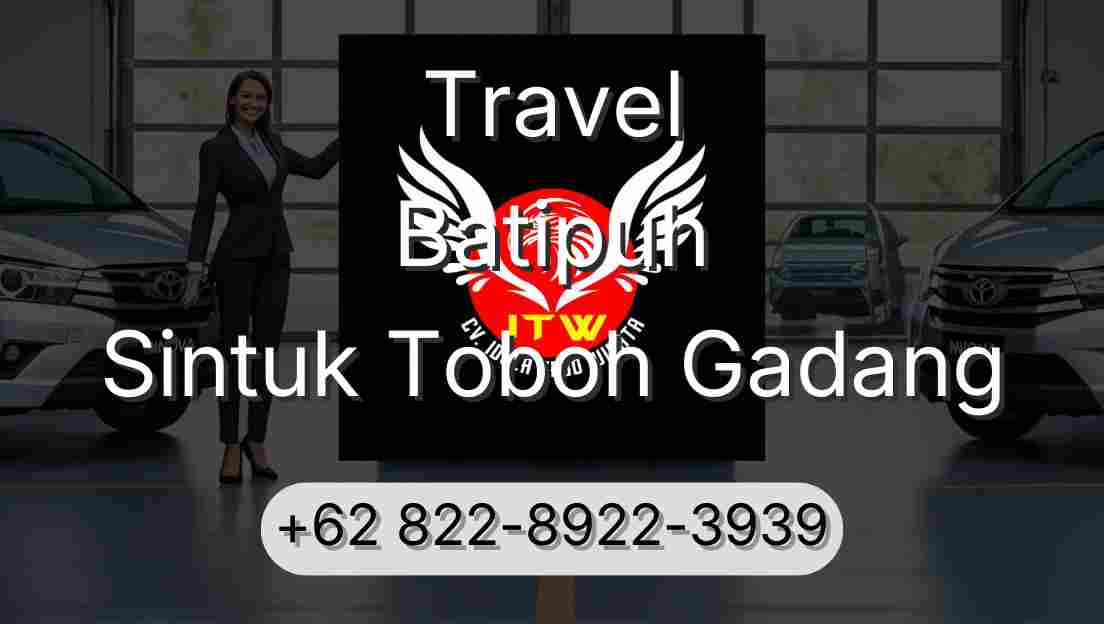Travel Batipuh Sintuk Toboh Gadang