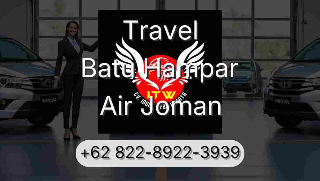 Travel Batu Hampar Air Joman
