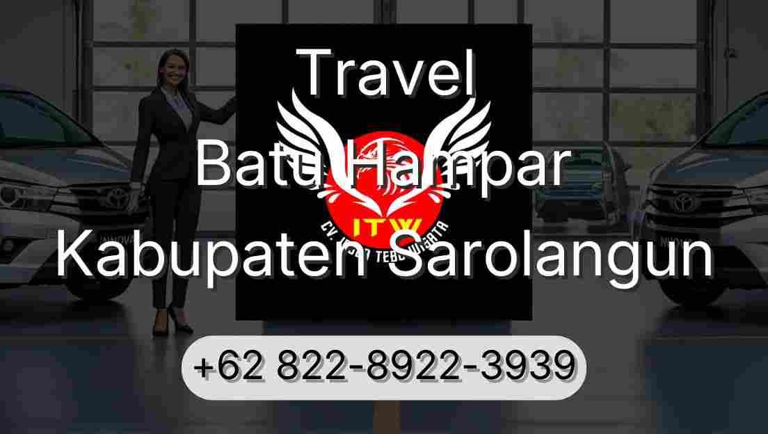 Travel Batu Hampar Kabupaten Sarolangun