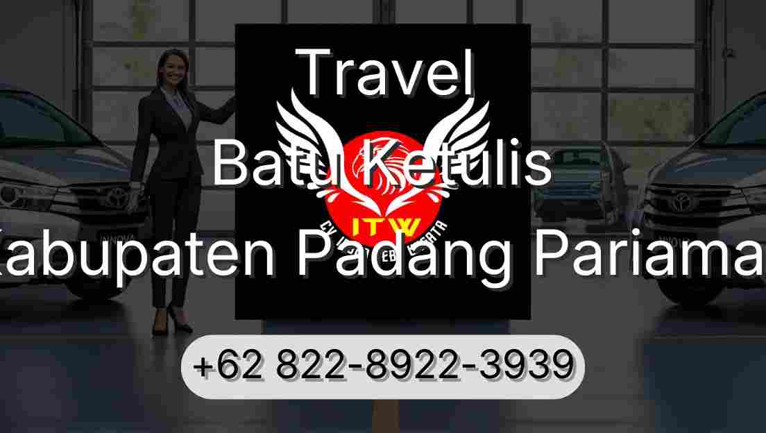 Travel Batu Ketulis Kabupaten Padang Pariaman