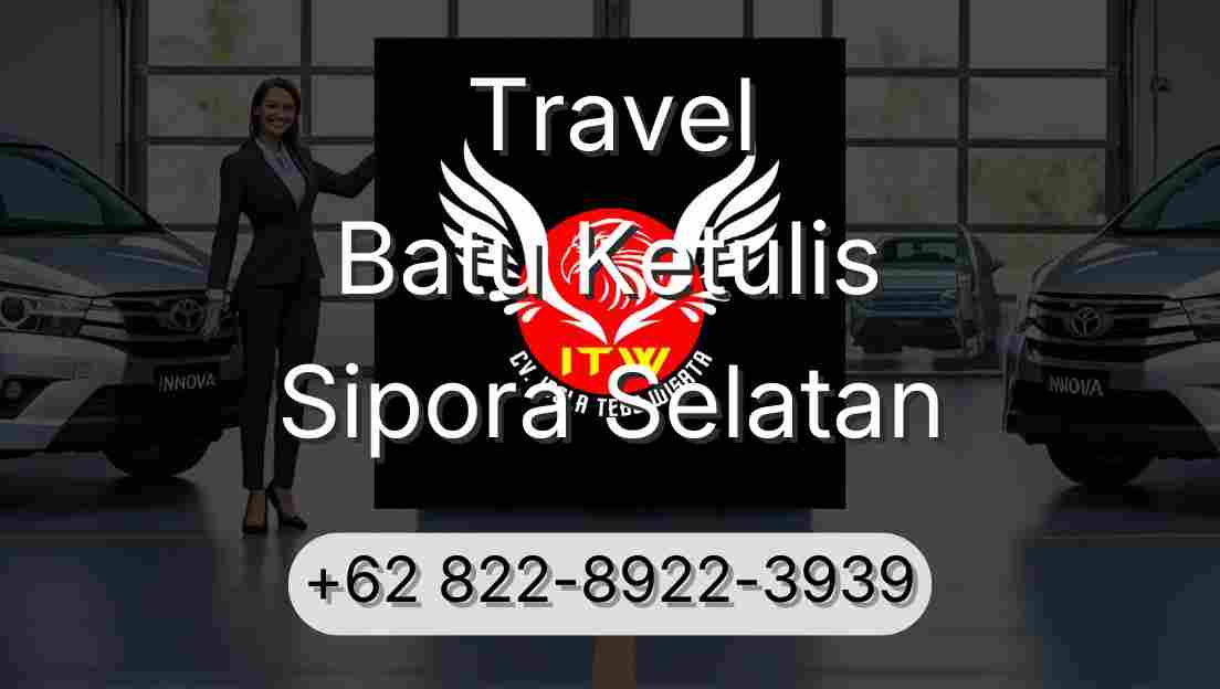 Travel Batu Ketulis Sipora Selatan