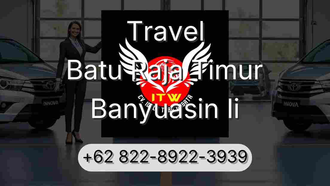 Travel Batu Raja Timur Banyuasin Ii