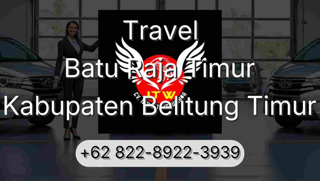 Travel Batu Raja Timur Kabupaten Belitung Timur