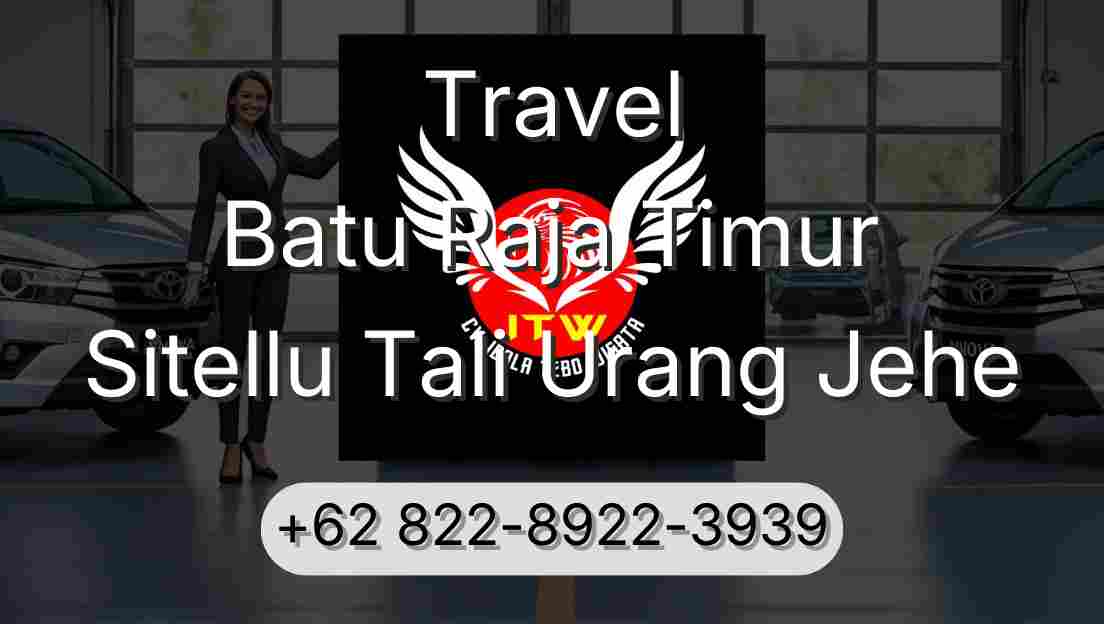 Travel Batu Raja Timur Sitellu Tali Urang Jehe