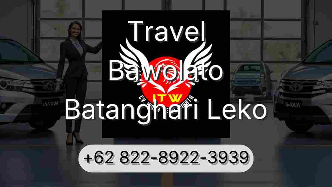 Travel Bawolato Batanghari Leko