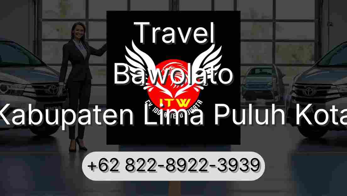 Travel Bawolato Kabupaten Lima Puluh Kota