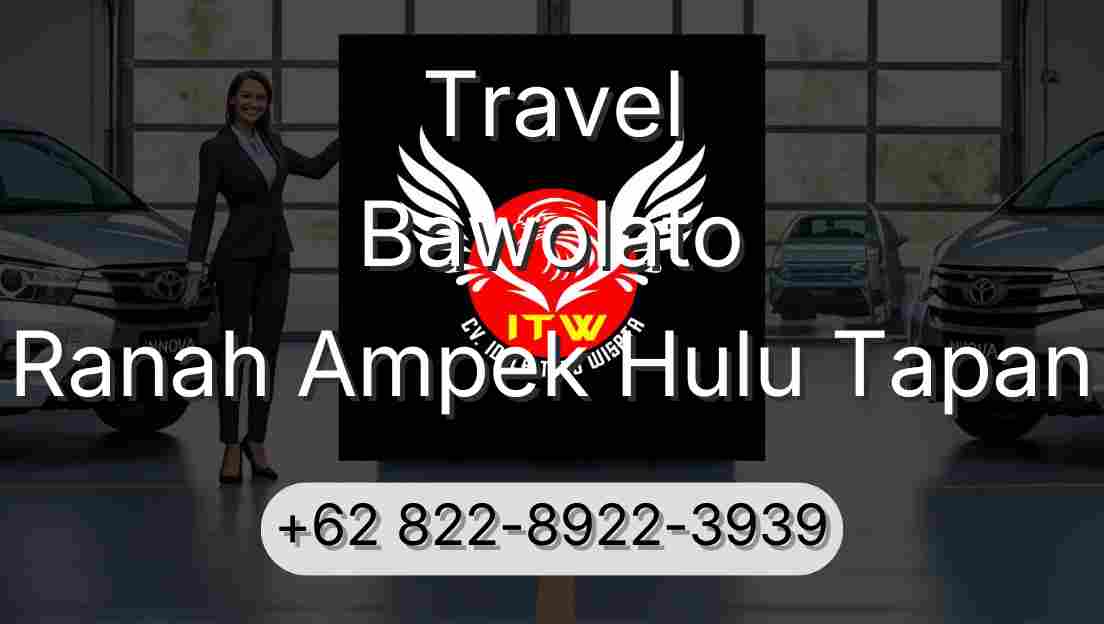 Travel Bawolato Ranah Ampek Hulu Tapan