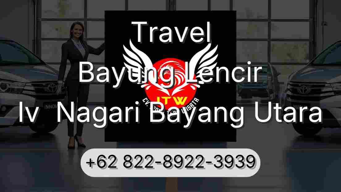 Travel Bayung Lencir Iv  Nagari Bayang Utara