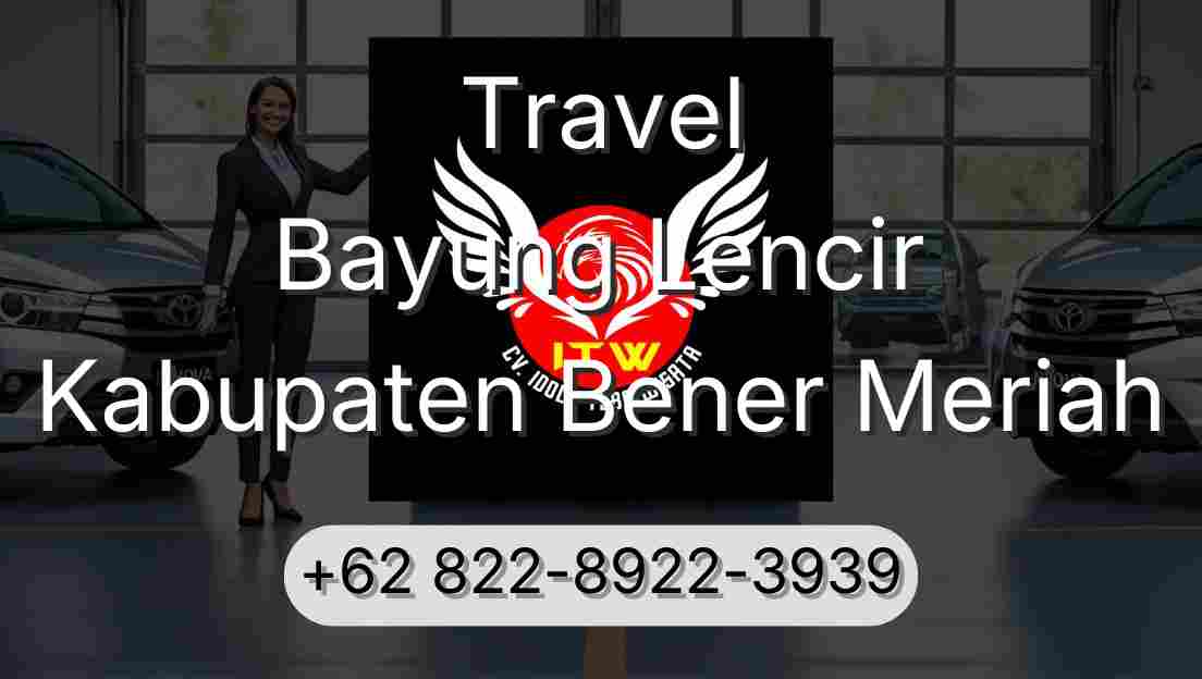 Travel Bayung Lencir Kabupaten Bener Meriah