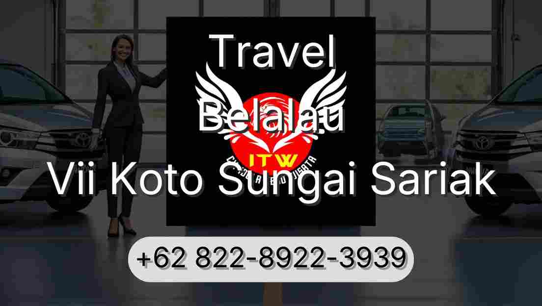 Travel Belalau Vii Koto Sungai Sariak