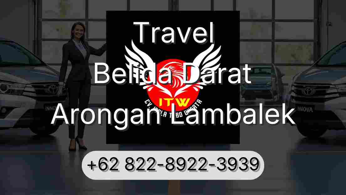 Travel Belida Darat Arongan Lambalek