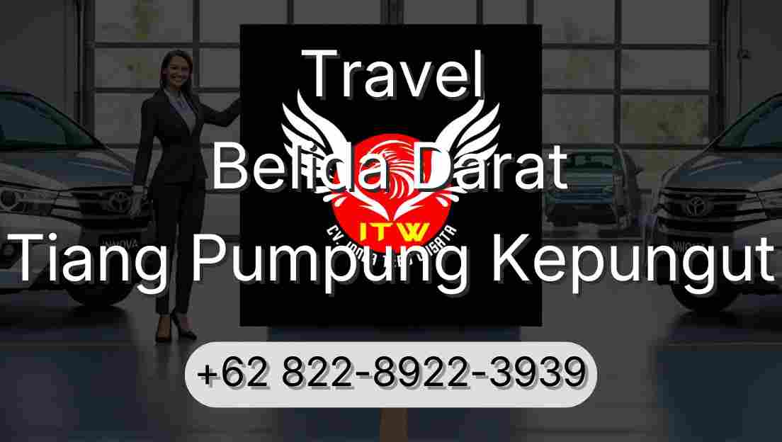 Travel Belida Darat Tiang Pumpung Kepungut