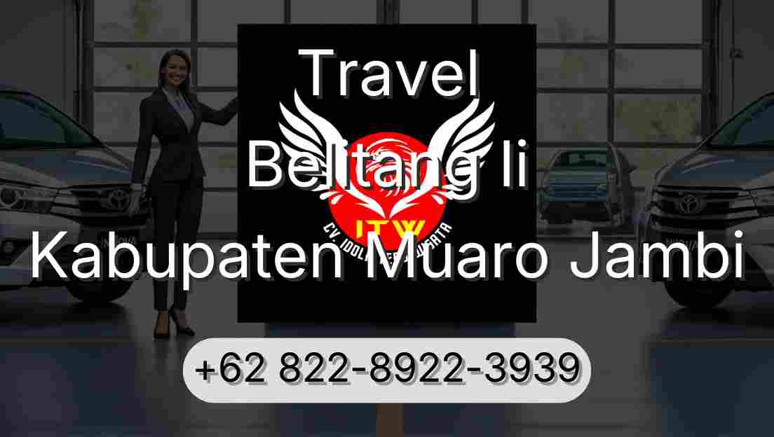 Travel Belitang Ii Kabupaten Muaro Jambi