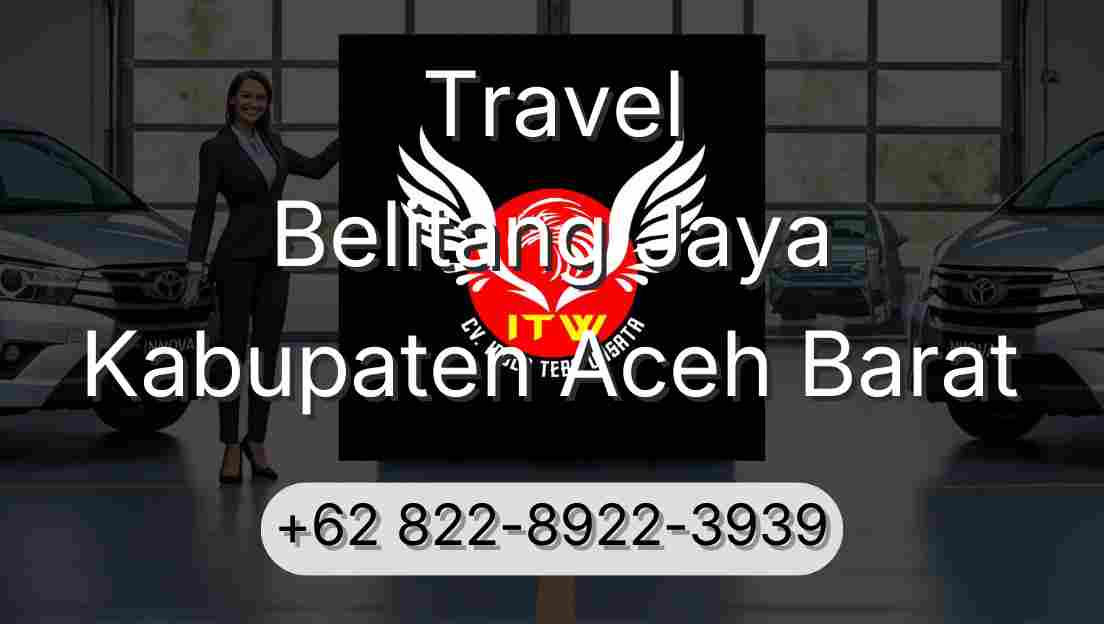 Travel Belitang Jaya Kabupaten Aceh Barat