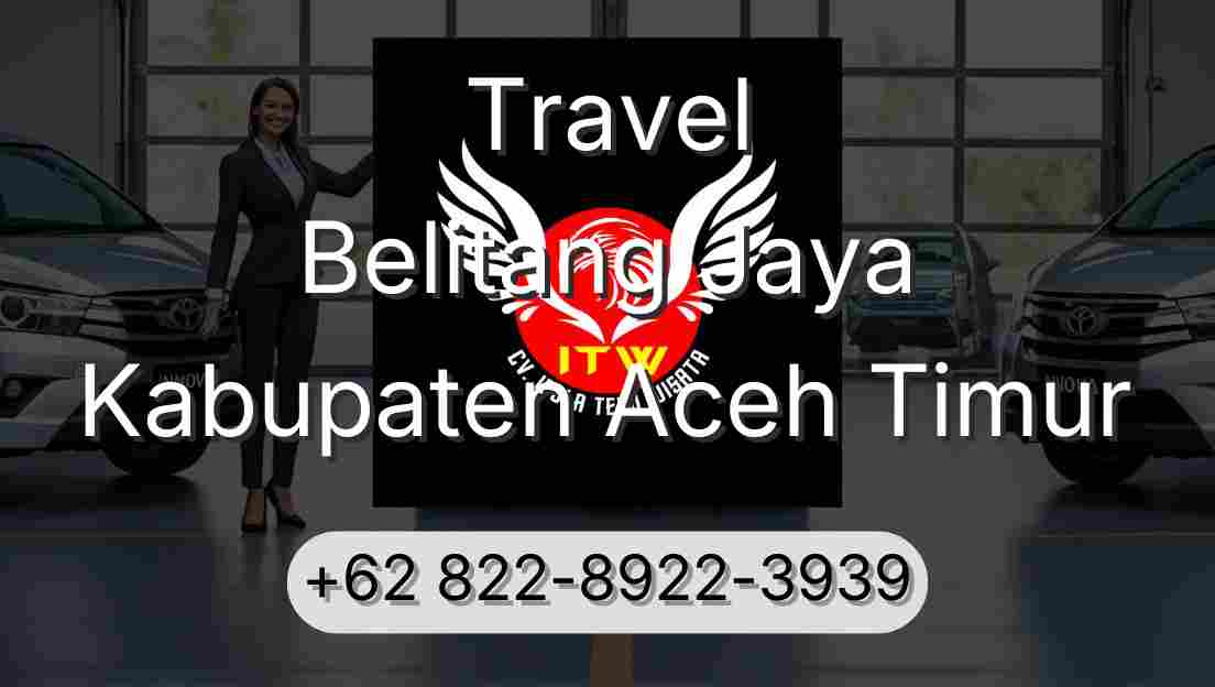 Travel Belitang Jaya Kabupaten Aceh Timur